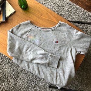 Tommy Hilfiger Cotton Sport Logo Sweatshirt Gray